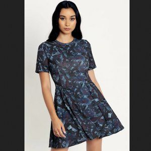 Blackmilk Crow Swarm Evil Tee Dress XXL